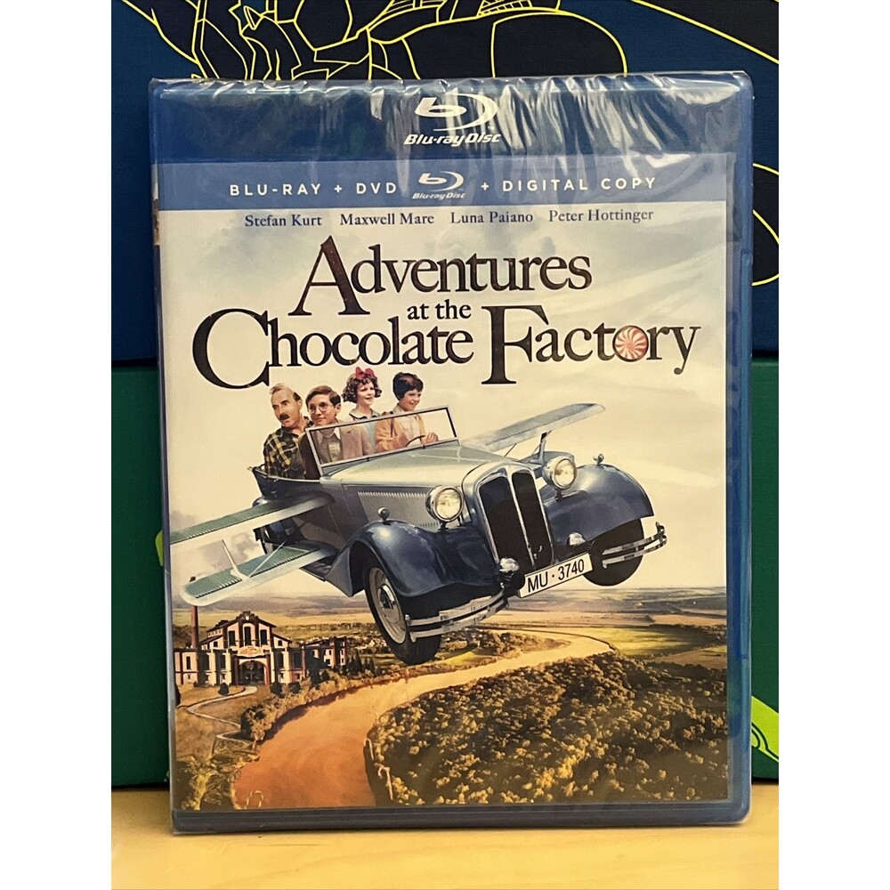 Adventures at the Chocolate Factory (Blu-ray + DVD Combo, 2017) Stefan Kurt